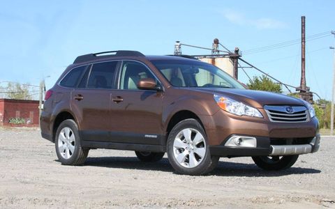 Driver's Log Gallery: 2011 Subaru Outback 2.5i Limited