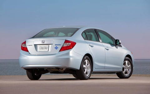 2012 Honda Civic Natural Gas Review Notes Wanted More Natural Gas Fueling Stations