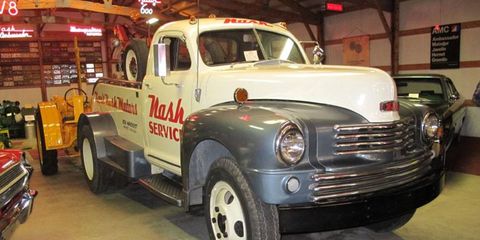 From the Saturday tour, the Nash towtruck is in the Havekost collection in Monroe