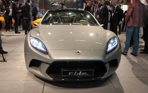 Paris Auto Show: Lotus Elite