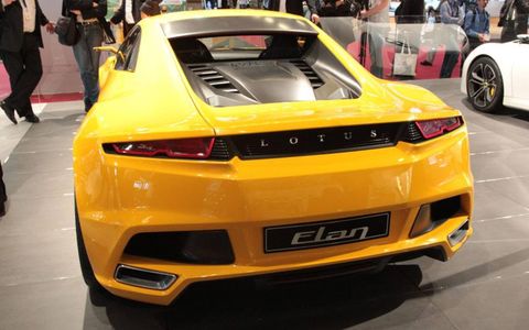 Paris Auto Show: Lotus Elan