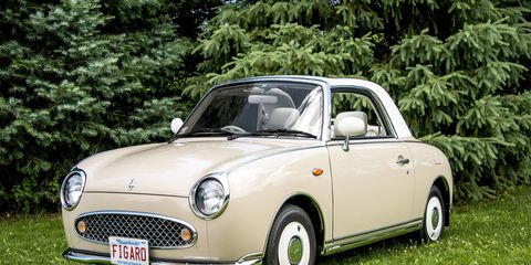 Nissan's Figaro, loosely based on the old Micra, did retro right before retro was even a thing.