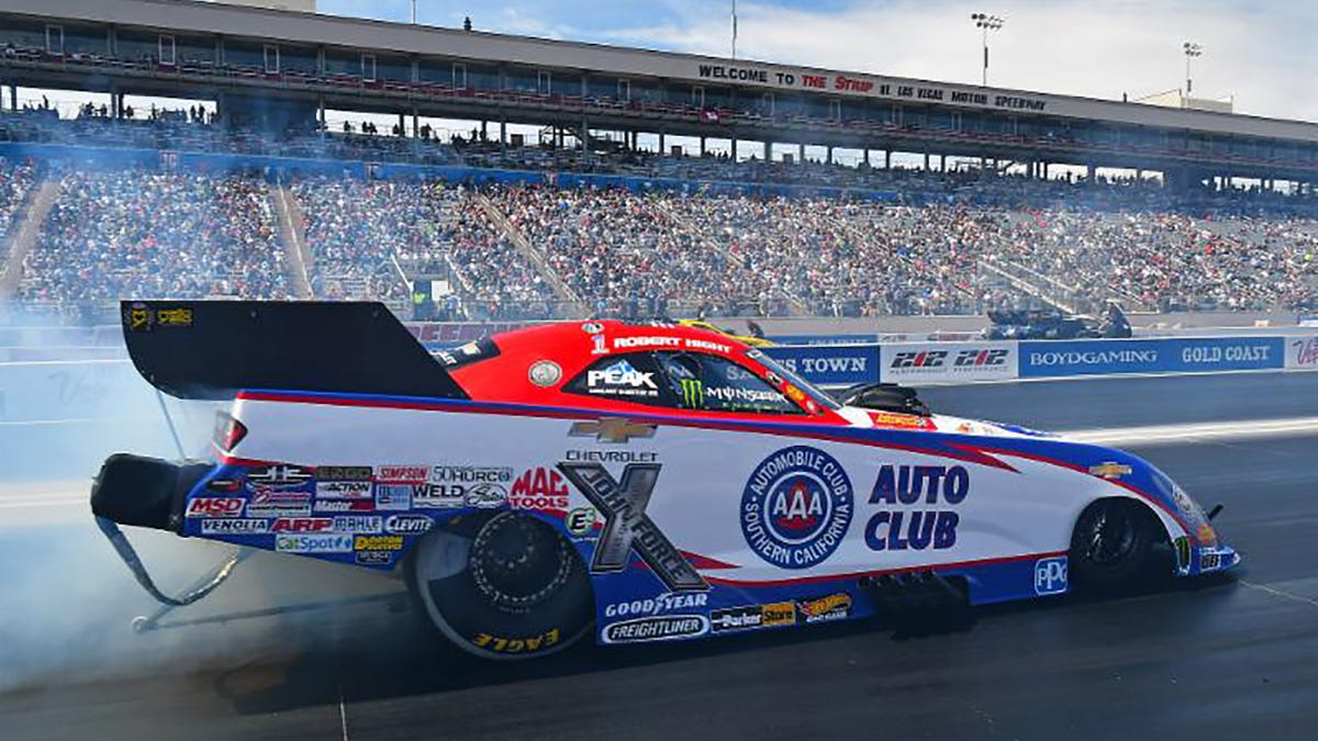 NHRA FourWide Nationals Friday Qualifying Results from Vegas