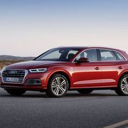 The 2017 Audi Q5 is larger, but also lighter, than the current midsize crossover.