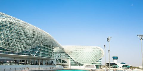 Check out this video, produced by Brembo brakes, showing the hardest braking point at Yas Marina Circuit.