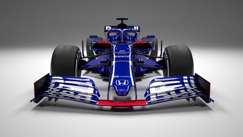 Toro Rosso Unveils 2019 F1 Car Williams Shows Off Livery New Title Sponsor