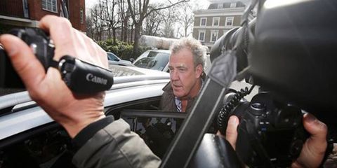 Clarkson has stayed largely silent on the issue of his suspension following Tuesday's report that he had been suspended from the BBC.