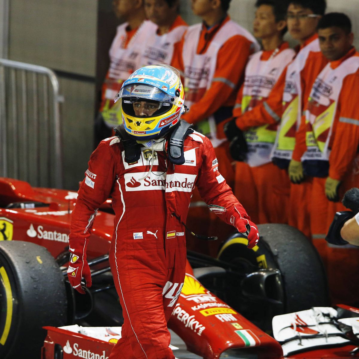 Fernando Alonso shrugs off Ferrari frustration in Monza qualifying
