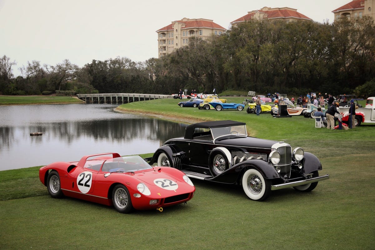 '29 Duesenberg convertible and Sebring-winning Ferrari take top honors ...