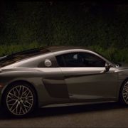 Audi's Super Bowl commercial features its 205-mph 2017 Audi R8 V10.