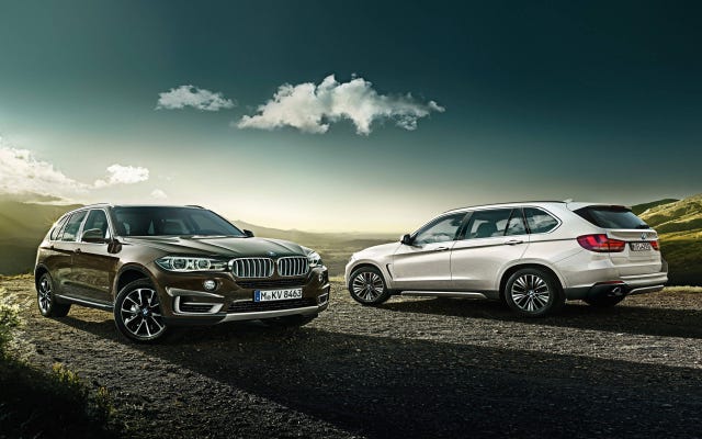 Though it looks quite like the old X5, this new one sure seems to drive better.