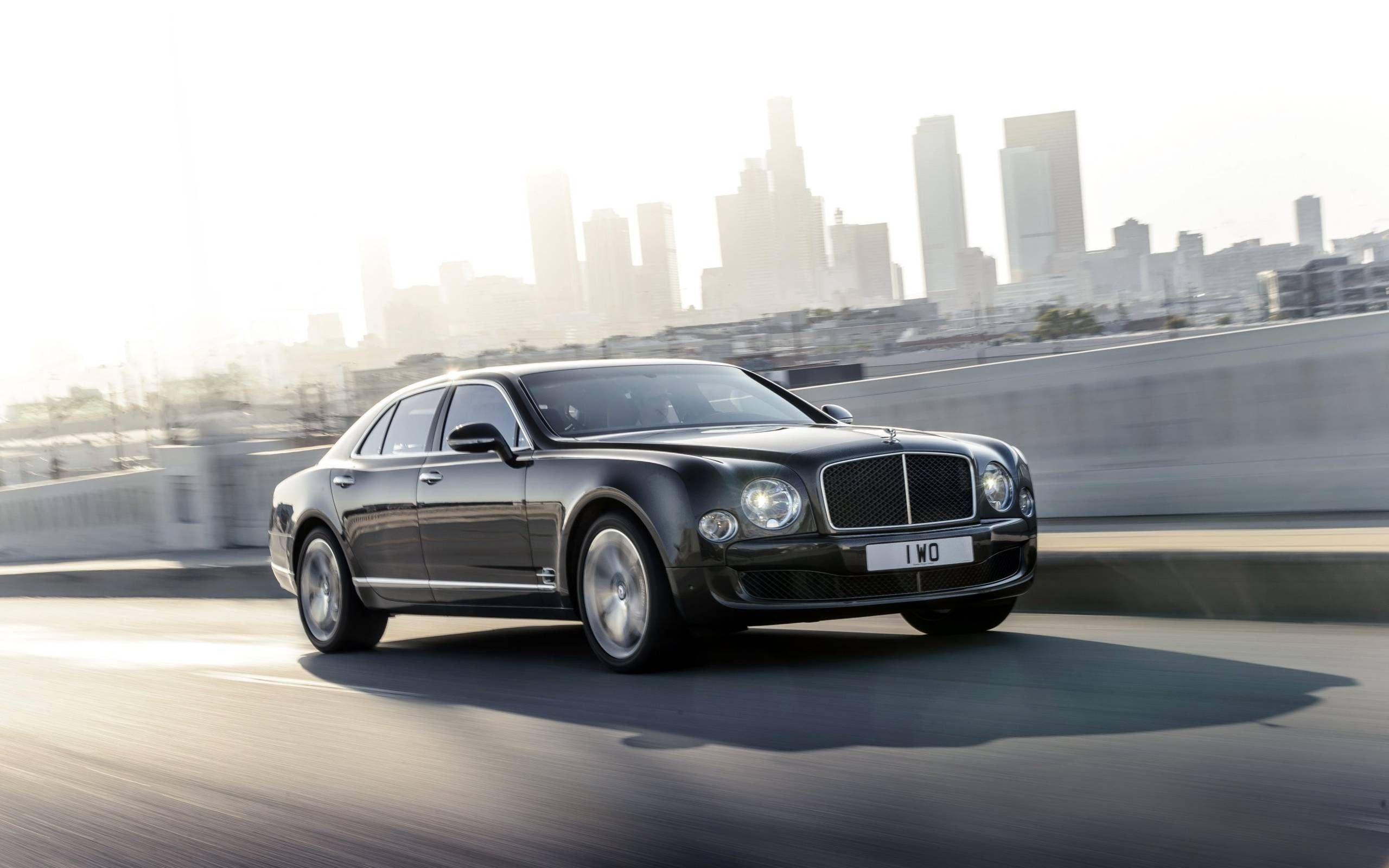 The Bentley Mulsanne packs power behind the stereo  and the behind the  wheel