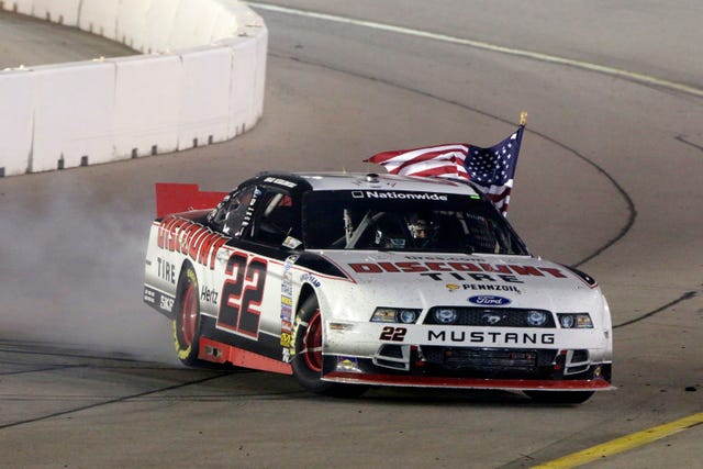 keselowski NASCAR: Brad Keselowski leads practice