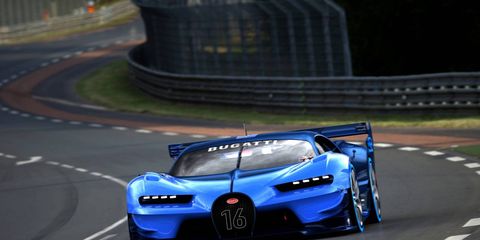 The Bugatti Vision Gran Turismo concept might provide a few hints of what the upcoming Chiron will look like.