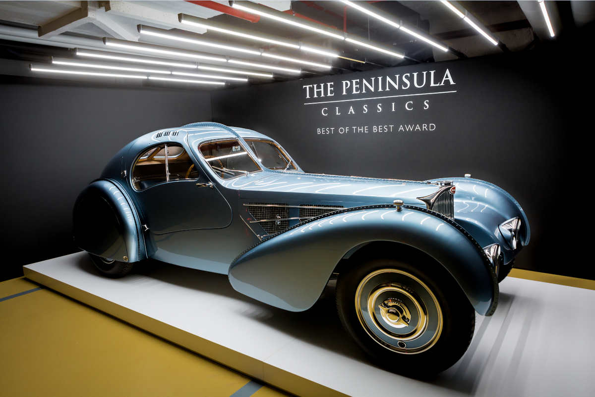 The winning cars of the 2013 Louis Vuitton Classic Awards 