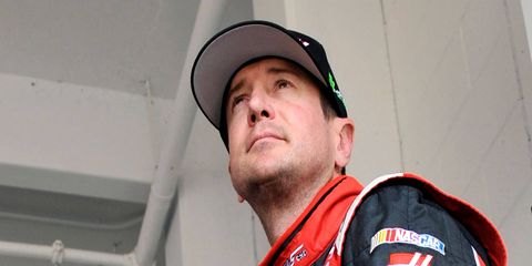 Kurt Busch is accused of assaulting his former girlfriend.