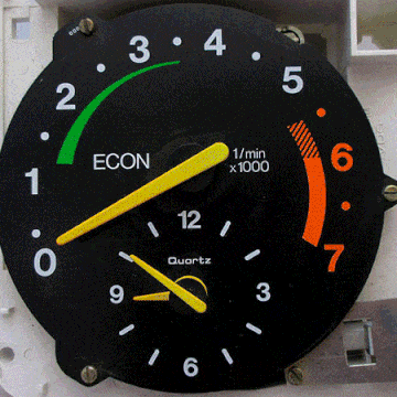 Measuring instrument, Gauge, Auto part, Tachometer, Odometer, Speedometer, Analog watch, Tool, 