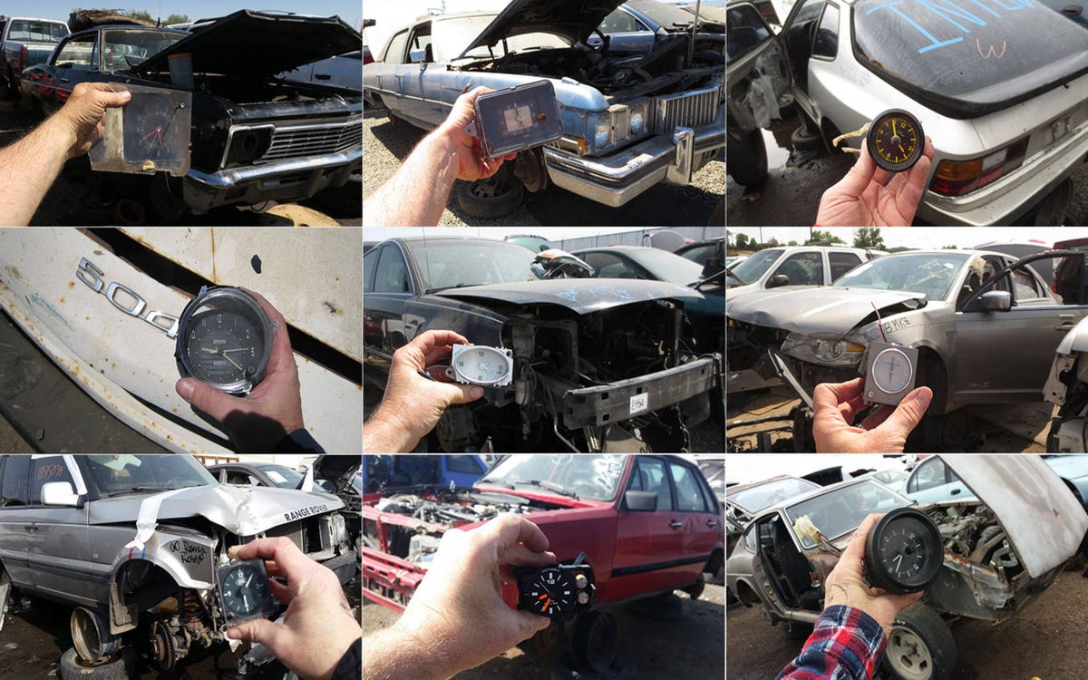 Car Clock of the Week: 1981 Honda Accord mechanical-digital