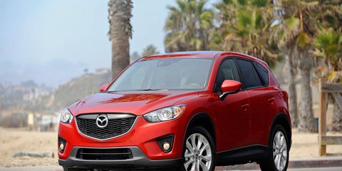 Mazda says 2014, 2015 and 2016 CX-5 crossovers will need a fix for a fuel filler pipe that may leak in a rear-end accident.