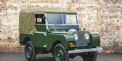 Land Rover Classic will offer 1948-spec 4x4s in a range of vintage colors.