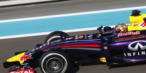 Carlos Sainz Jr. tested for Toro Rosso this past week at Abu Dhabi.