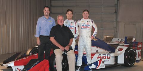 Larry Foyt, A.J. Foyt, Carlos Munoz and Conor Daly are ready to go racing in 2017 with Chevrolet.