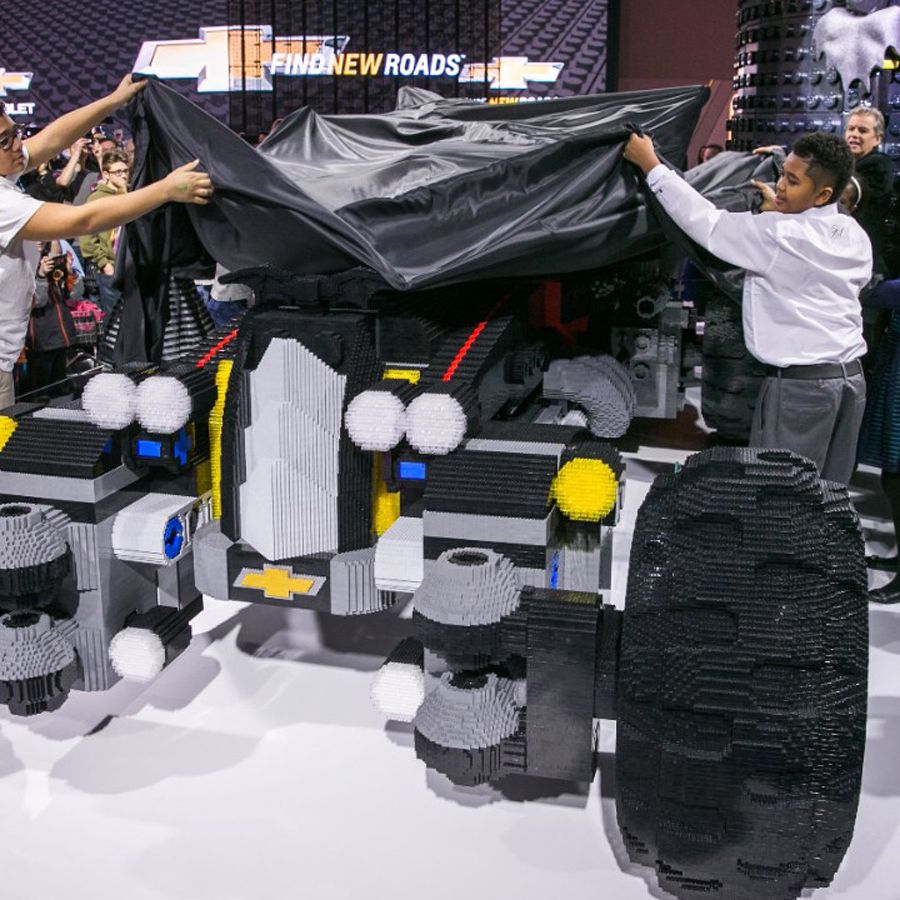 Lego Batman Movie's Batmobile Made Life-Size With Help From Chevy -  SlashGear
