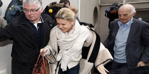 Media in Europe are fighting with the courts over the use of photos of Corinna Schumacher, left, at the hospital in the days following husband Michael Schumacher's skiing accident in Grenoble, France.
