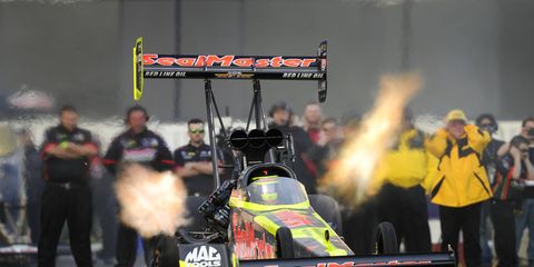 Troy Coughlin Jr. is stepping out of his Top Fuel ride with Kalitta Motorsports.