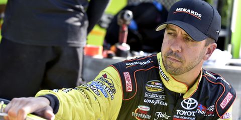 Matt Crafton has a healthy 25-point lead over Ryan Blaney heading into the NASCAR Camping World Truck Finale at Homestead, Fla.