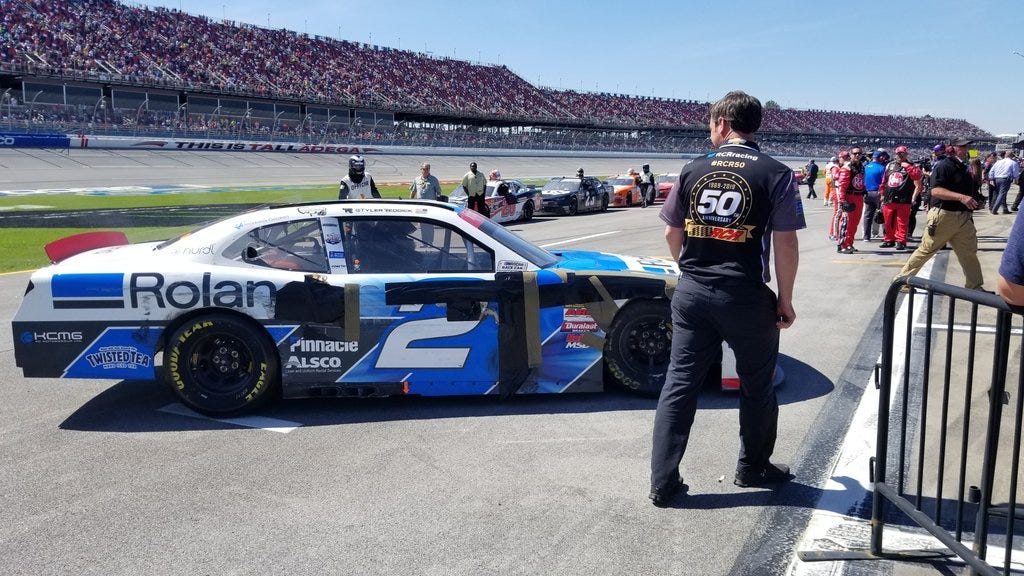 Talladega NASCAR Xfinity race was a showcase for the new composite bodies