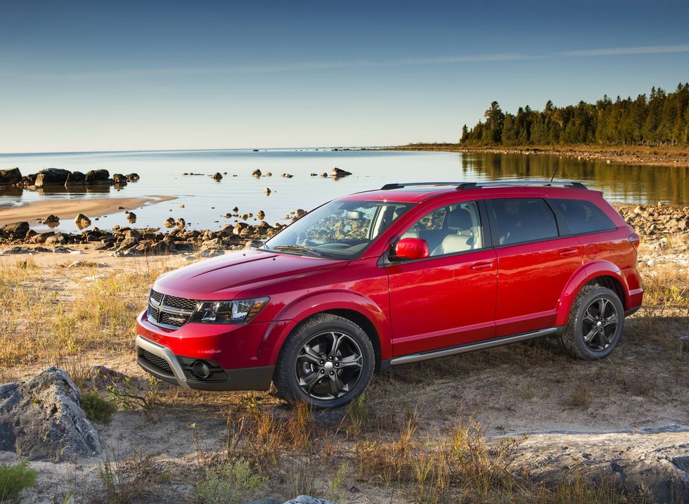The customer preferred package adds a bunch of fantastic features to the 2014 Dodge Journey Crossroad.