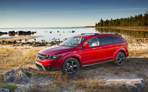 The customer preferred package adds a bunch of fantastic features to the 2014 Dodge Journey Crossroad.