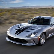 The 2015 Dodge Viper SRT offers new colors for this model year including Stryker Purple.