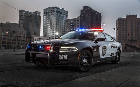 Dodge has updated its 2015 Charger Pursuit car to match the styling of the recently refreshed Charger.