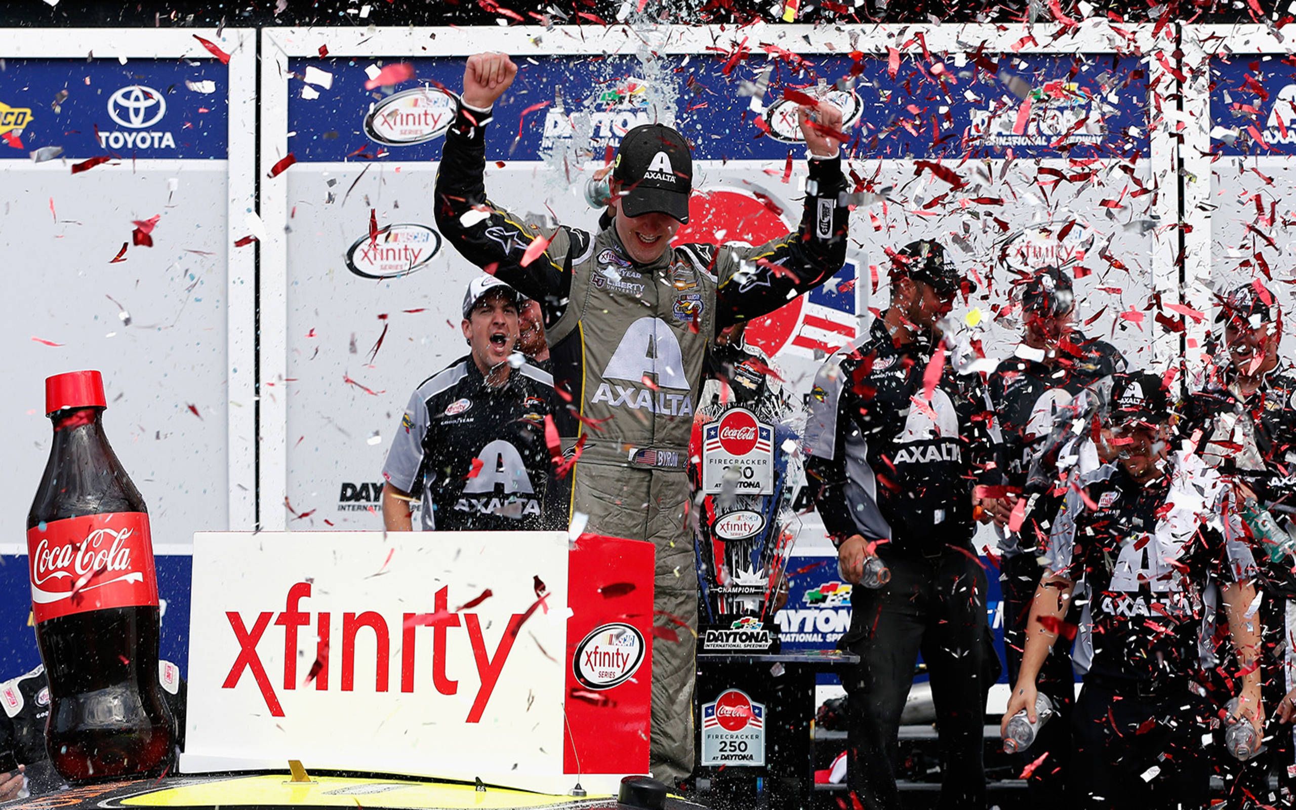 William Byron Wins Long, Action-packed NASCAR Xfinity Race At Daytona