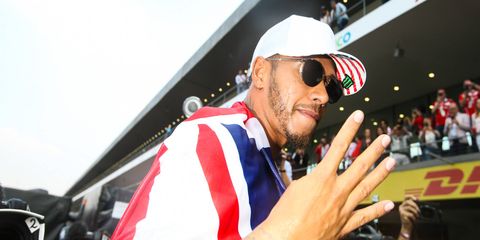 Lewis Hamilton clinched his fourth Formula 1 championship last time out in Mexico City.
