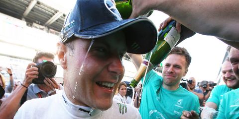 Valtteri Bottas won his first F1 race in Russia.