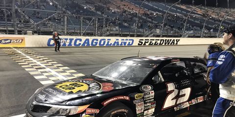 Christopher Bell earned his third career ARCA Racing Series victory in the Scott 150 at Chicagoland Speedway.