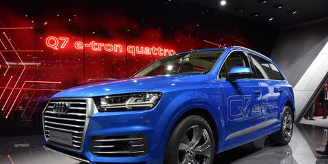 The Audi Q7 E-Tron Quattro will go on sale in the U.K. by the end of the year.