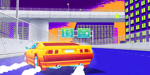 Drift Stage is bringing the 80's experience back to video games.