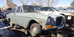 1969 Volvo 164 in Colorado wrecking yard