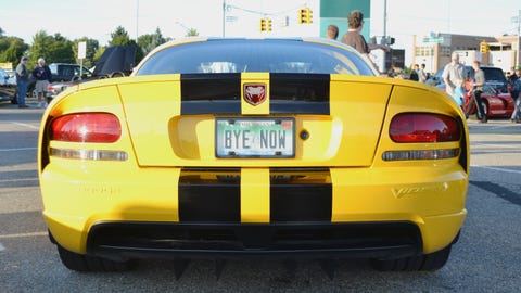 Gallery: 2014 Woodward Dream Cruise Viper vanity plates