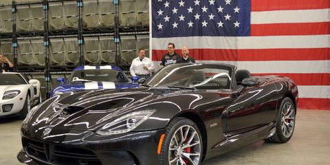 Prefix unveiled its Viper Medusa to Viper owners and Chrysler employees.