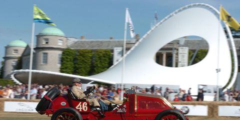 Bill Spoerle, pictured driving a Renault Type 46 at the 2006 Goodwood Festival of Speed, died on Tuesday at 80.