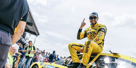 Alon Day successfully defended his Whelen NASCAR EURO championship during the 2018 season.