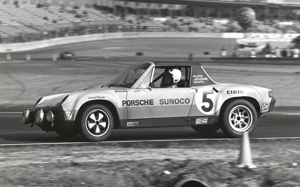 Drivers of the 914 won half the races in the 1971 IMSA GT championship season, beating more powerful cars like the Corvette, Camaro and Mustang.
