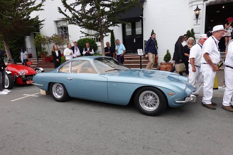 Best in Show 400 GT was bought by its current owner in 2001 and restored in 2002, the parked for 12 years. It got a thorough going-over recently and then won!