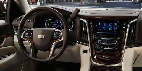 2018 Cadillac Escalade interior