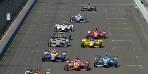 Despite record attendance, the TV viewership for the Indy 500 dropped since last year.